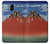 S2390 Katsushika Hokusai Red Fuji Etui Coque Housse pour Samsung Galaxy J6 (2018)