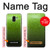 S2475 Seamless Texture verte pomme Etui Coque Housse pour Samsung Galaxy J6 (2018)