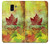 S2523 Canada Autumn Maple Leaf Etui Coque Housse pour Samsung Galaxy J6 (2018)
