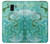 S2653 Dragon Green Turquoise Stone Graphic Etui Coque Housse pour Samsung Galaxy J6 (2018)