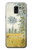S2682 Claude Monet Fields In Spring Etui Coque Housse pour Samsung Galaxy J6 (2018)