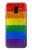 S2683 Rainbow LGBT Pride Flag Etui Coque Housse pour Samsung Galaxy J6 (2018)