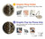 S2712 Anaconda Amazon Serpent Motif imprimé Peau Etui Coque Housse pour Samsung Galaxy J6 (2018)