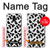 S2728 dalmatiens Texture Etui Coque Housse pour Samsung Galaxy J6 (2018)