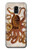 S2801 Vintage Octopus Etui Coque Housse pour Samsung Galaxy J6 (2018)