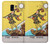 S2810 Tarot Card The Fool Etui Coque Housse pour Samsung Galaxy J6 (2018)