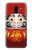 S2839 Japan Daruma Doll Etui Coque Housse pour Samsung Galaxy J6 (2018)