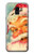 S2840 Christmas Vintage Santa Etui Coque Housse pour Samsung Galaxy J6 (2018)