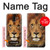 S2870 Lion Roi des Bêtes Etui Coque Housse pour Samsung Galaxy J6 (2018)