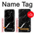 S2895 Noir Marbre imprimé graphique Etui Coque Housse pour Samsung Galaxy J6 (2018)