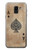 S2928 Vintage Spades Ace Card Etui Coque Housse pour Samsung Galaxy J6 (2018)