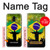S2981 Brésil Football Football Etui Coque Housse pour Samsung Galaxy J6 (2018)