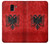 S2982 Albania Football Soccer Euro 2016 Etui Coque Housse pour Samsung Galaxy J6 (2018)