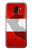 S3018 Peru Flag Etui Coque Housse pour Samsung Galaxy J6 (2018)