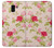 S3037 Pretty Rose Cottage Flora Etui Coque Housse pour Samsung Galaxy J6 (2018)