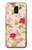 S3037 Pretty Rose Cottage Flora Etui Coque Housse pour Samsung Galaxy J6 (2018)