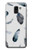 S3085 Feather Paint Pattern Etui Coque Housse pour Samsung Galaxy J6 (2018)