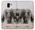 S3142 African Elephant Etui Coque Housse pour Samsung Galaxy J6 (2018)