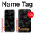 S3153 Noir Roses Etui Coque Housse pour Samsung Galaxy J6 (2018)