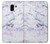 S3215 Seamless Pink Marble Etui Coque Housse pour Samsung Galaxy J6 (2018)