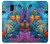 S3227 Underwater World Cartoon Etui Coque Housse pour Samsung Galaxy J6 (2018)
