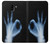 S3239 X-Ray Hand Sign OK Etui Coque Housse pour Samsung Galaxy J6 (2018)