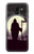 S3262 Grim Reaper Night Moon Cemetery Etui Coque Housse pour Samsung Galaxy J6 (2018)
