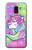 S3264 Pastel Unicorn Etui Coque Housse pour Samsung Galaxy J6 (2018)