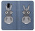 S3271 Donkey Cartoon Etui Coque Housse pour Samsung Galaxy J6 (2018)