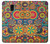 S3272 Colorful Pattern Etui Coque Housse pour Samsung Galaxy J6 (2018)