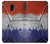 S3304 France Flag Vintage Football Graphic Etui Coque Housse pour Samsung Galaxy J6 (2018)