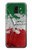 S3318 Italy Flag Vintage Football Graphic Etui Coque Housse pour Samsung Galaxy J6 (2018)