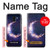 S3324 Croissant de lune Galaxie Etui Coque Housse pour Samsung Galaxy J6 (2018)