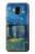 S3336 Van Gogh Starry Night Over the Rhone Etui Coque Housse pour Samsung Galaxy J6 (2018)