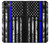 S3244 Thin Blue Line USA Etui Coque Housse pour iPhone 7, iPhone 8