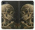 S3358 Vincent Van Gogh Skeleton Cigarette Etui Coque Housse pour iPhone 7, iPhone 8