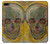 S3359 Vincent Van Gogh Skull Etui Coque Housse pour iPhone 7 Plus, iPhone 8 Plus