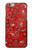 S3354 Red Classic Bandana Etui Coque Housse pour iPhone 6 6S