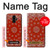 S3355 Motif Bandana Rouge Etui Coque Housse pour Samsung Galaxy S9 Plus