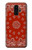 S3355 Bandana Red Pattern Etui Coque Housse pour Samsung Galaxy S9 Plus