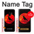 S3328 Corbeau Rouge Lune Etui Coque Housse pour Samsung Galaxy S9