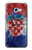 S3313 Croatia Flag Vintage Football Graphic Etui Coque Housse pour Samsung Galaxy A5 (2017)