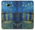 S3336 Van Gogh Starry Night Over the Rhone Etui Coque Housse pour Samsung Galaxy A5 (2017)