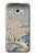 S3350 Utagawa Hiroshige Drum Bridge Yuhi Hill in Meguro Etui Coque Housse pour Samsung Galaxy A5 (2017)