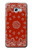 S3355 Bandana Red Pattern Etui Coque Housse pour Samsung Galaxy A5 (2017)