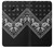 S3363 Bandana Black Pattern Etui Coque Housse pour Samsung Galaxy A5 (2017)