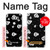 S3261 Sourire Crâne Motif Halloween Etui Coque Housse pour LG V30, LG V30 Plus, LG V30S ThinQ, LG V35, LG V35 ThinQ