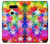 S3292 Colourful Disco Star Etui Coque Housse pour LG V30, LG V30 Plus, LG V30S ThinQ, LG V35, LG V35 ThinQ