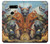 S3331 Peter Paul Rubens Tiger und Lowenjagd Etui Coque Housse pour LG V30, LG V30 Plus, LG V30S ThinQ, LG V35, LG V35 ThinQ