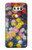 S3342 Claude Monet Chrysanthemums Etui Coque Housse pour LG V30, LG V30 Plus, LG V30S ThinQ, LG V35, LG V35 ThinQ